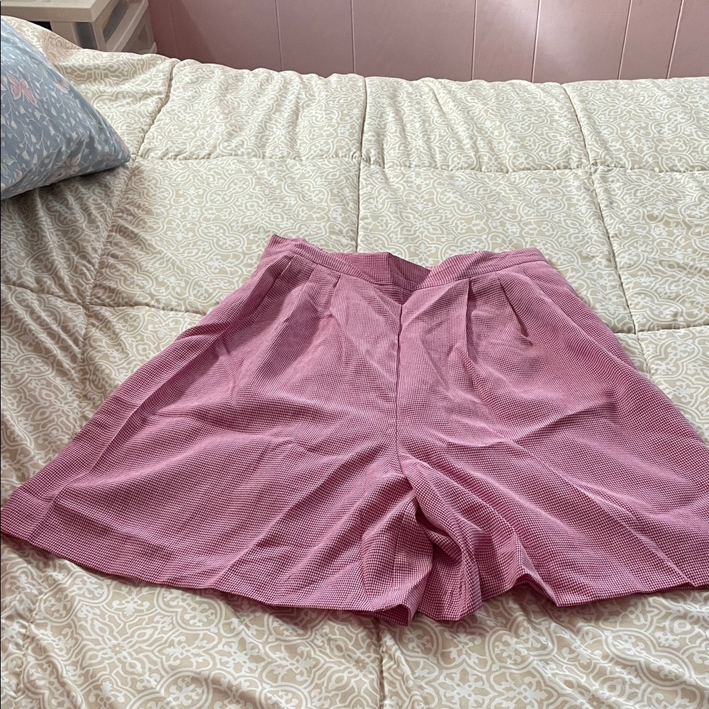 Vintage Apparenza Pink Women's wide leg shorts